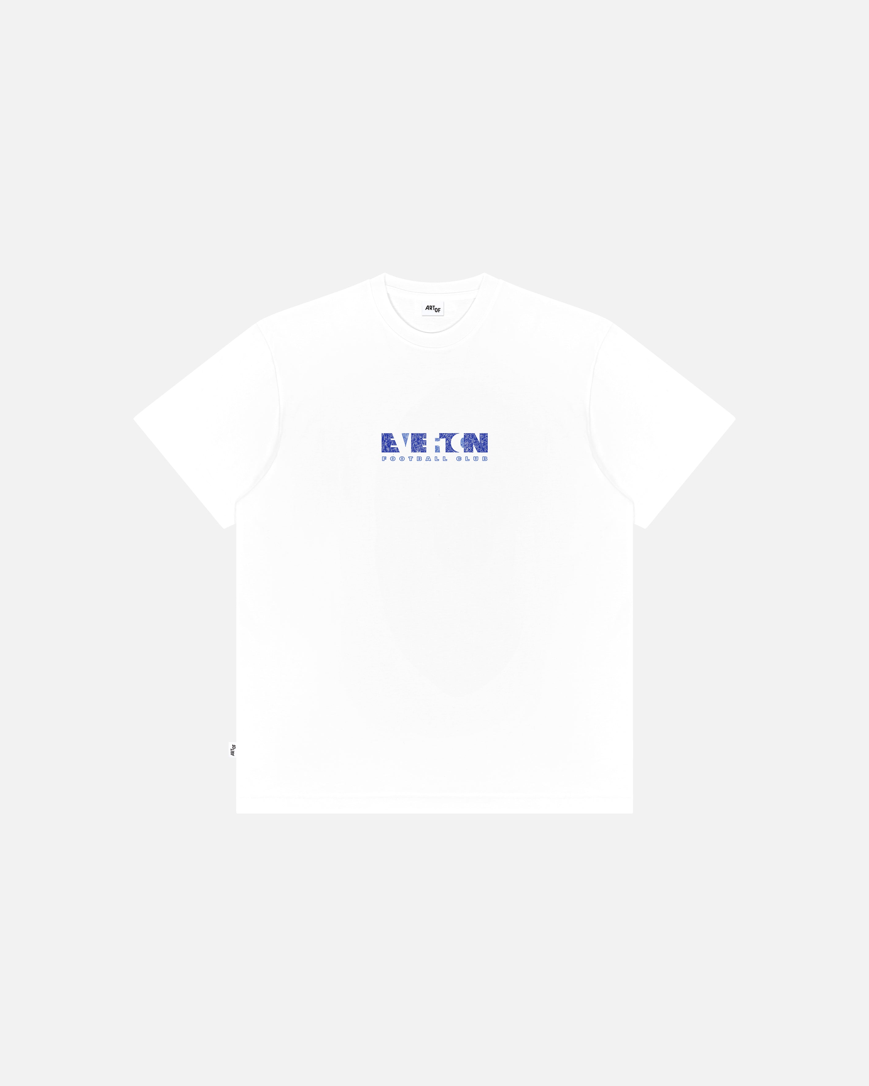 ART OF x Everton 00s Type Tee | EFC White Graphic Football T-shirt