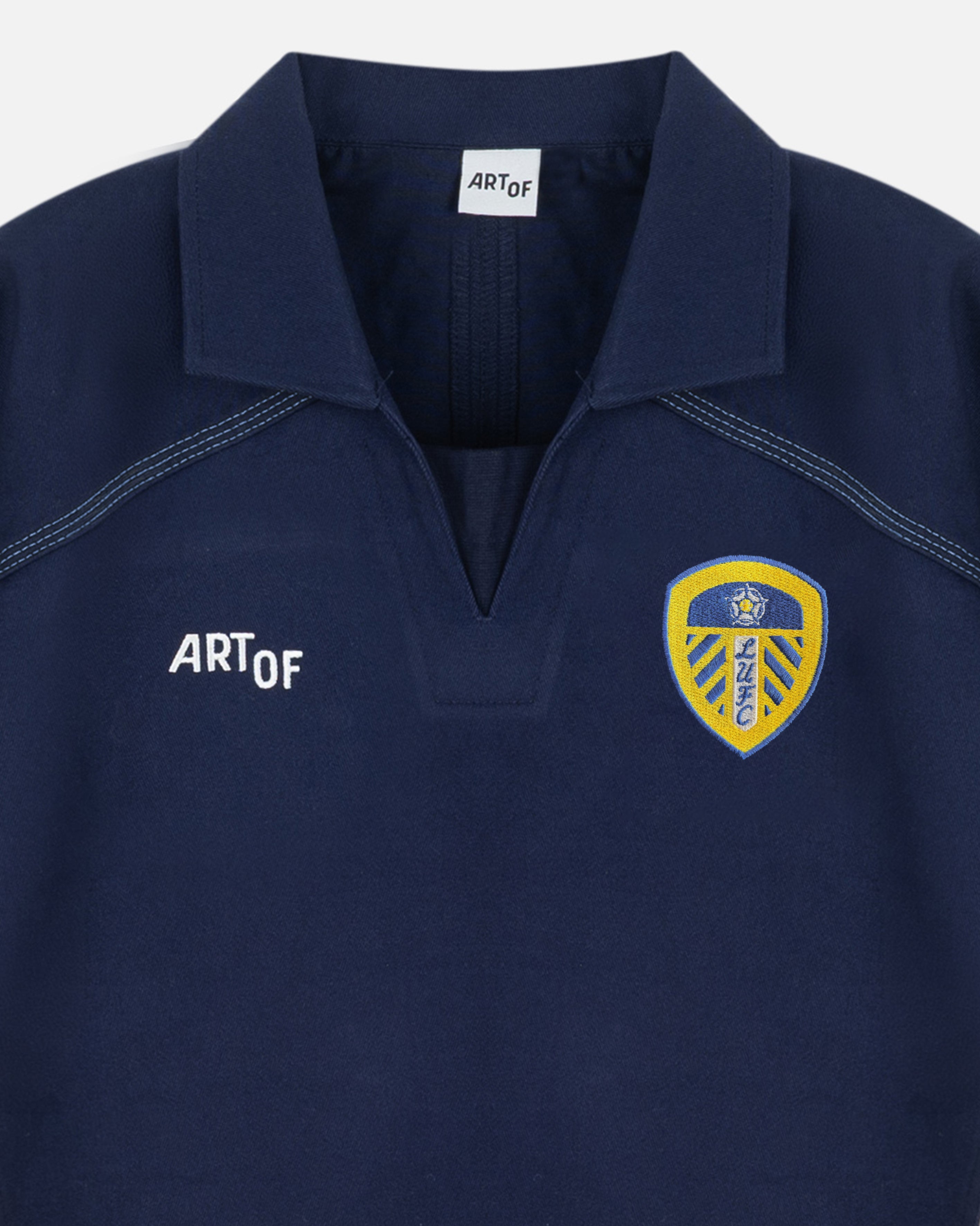 ART OF x Leeds Drill Top | Long Sleeved Embroidered Football Merch