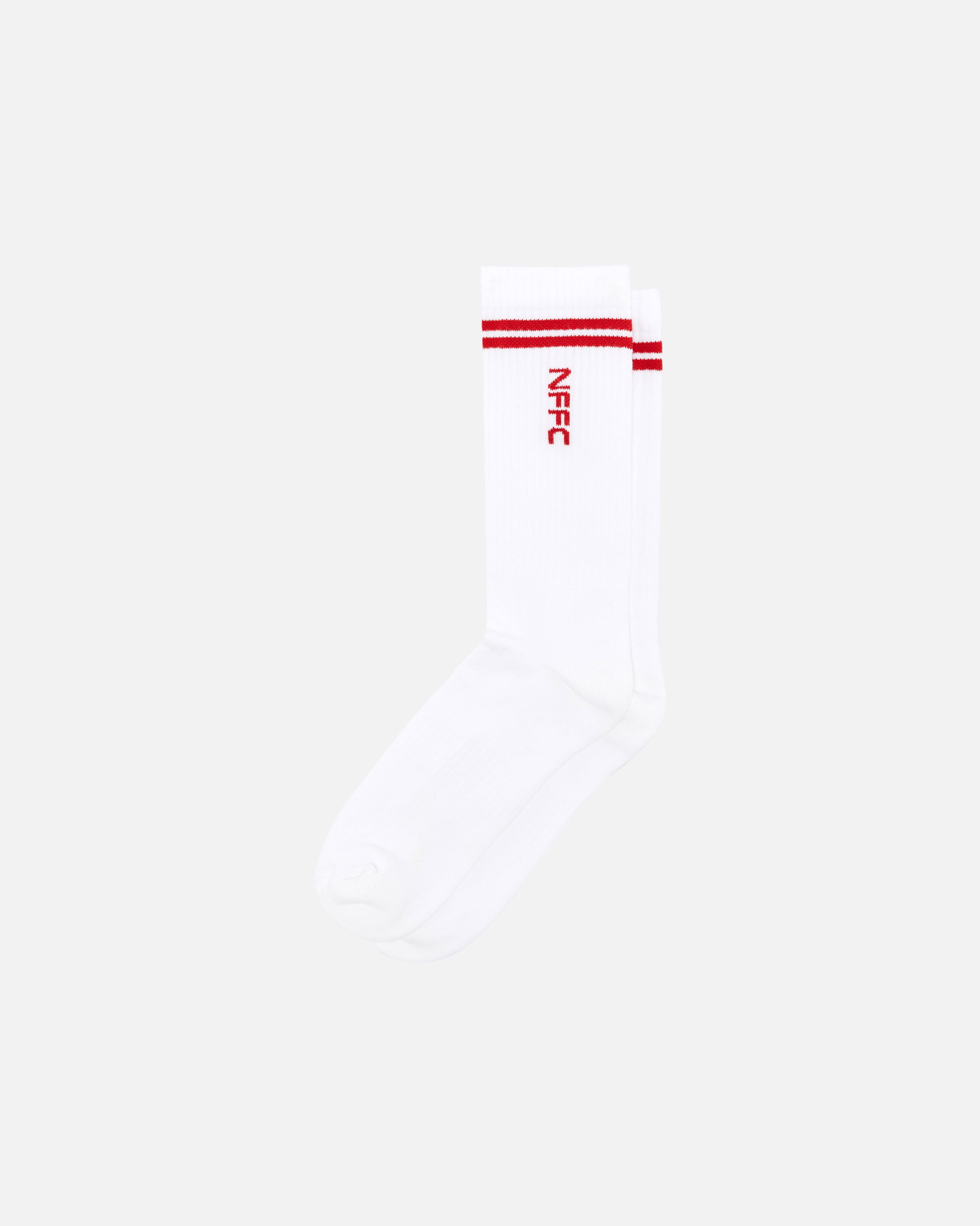 ART OF Football x Forest Stripe Socks | AOF White Accessories