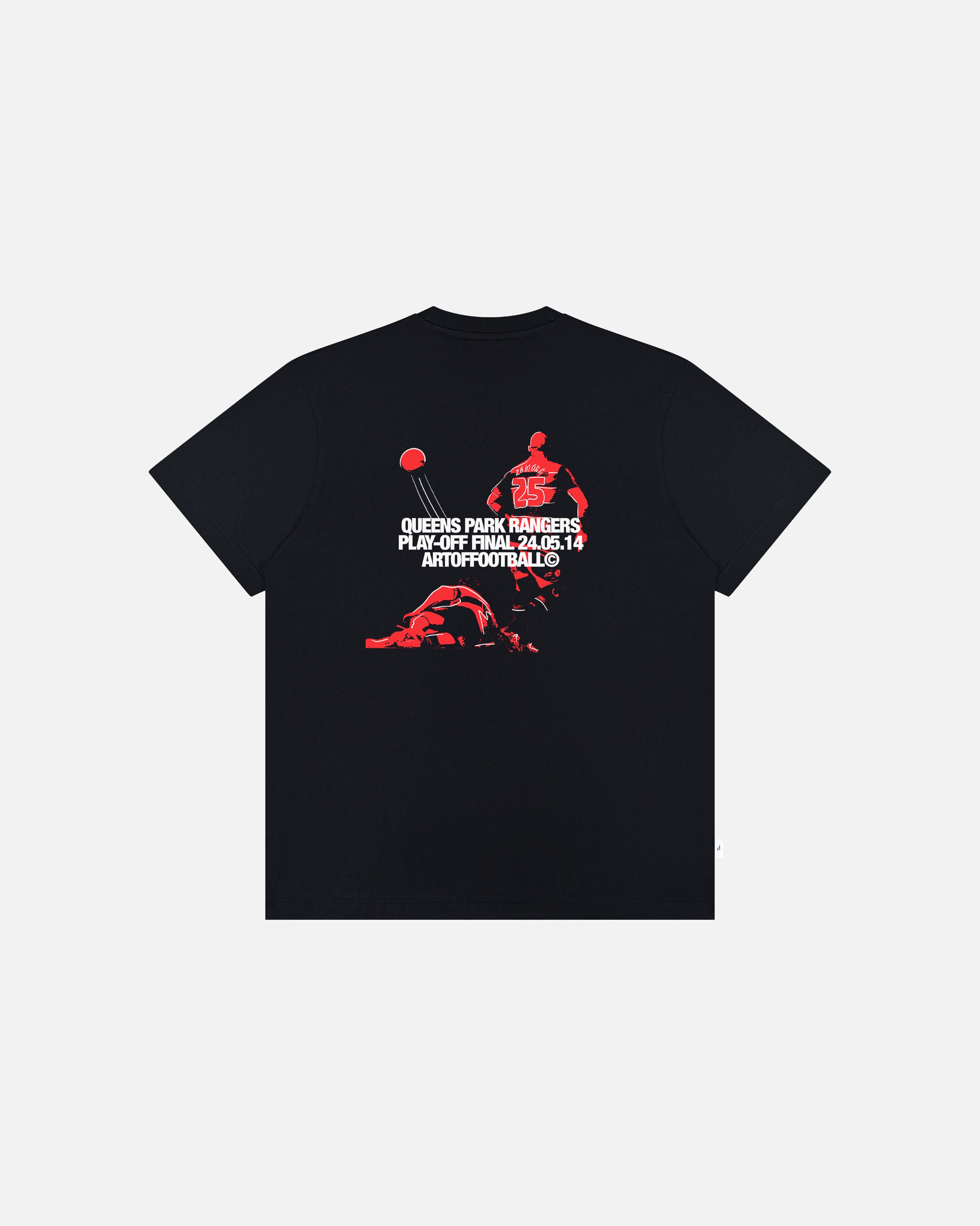 ART OF x QPR Play Off Final 24.05.14 Tee | Black Football T-shirt
