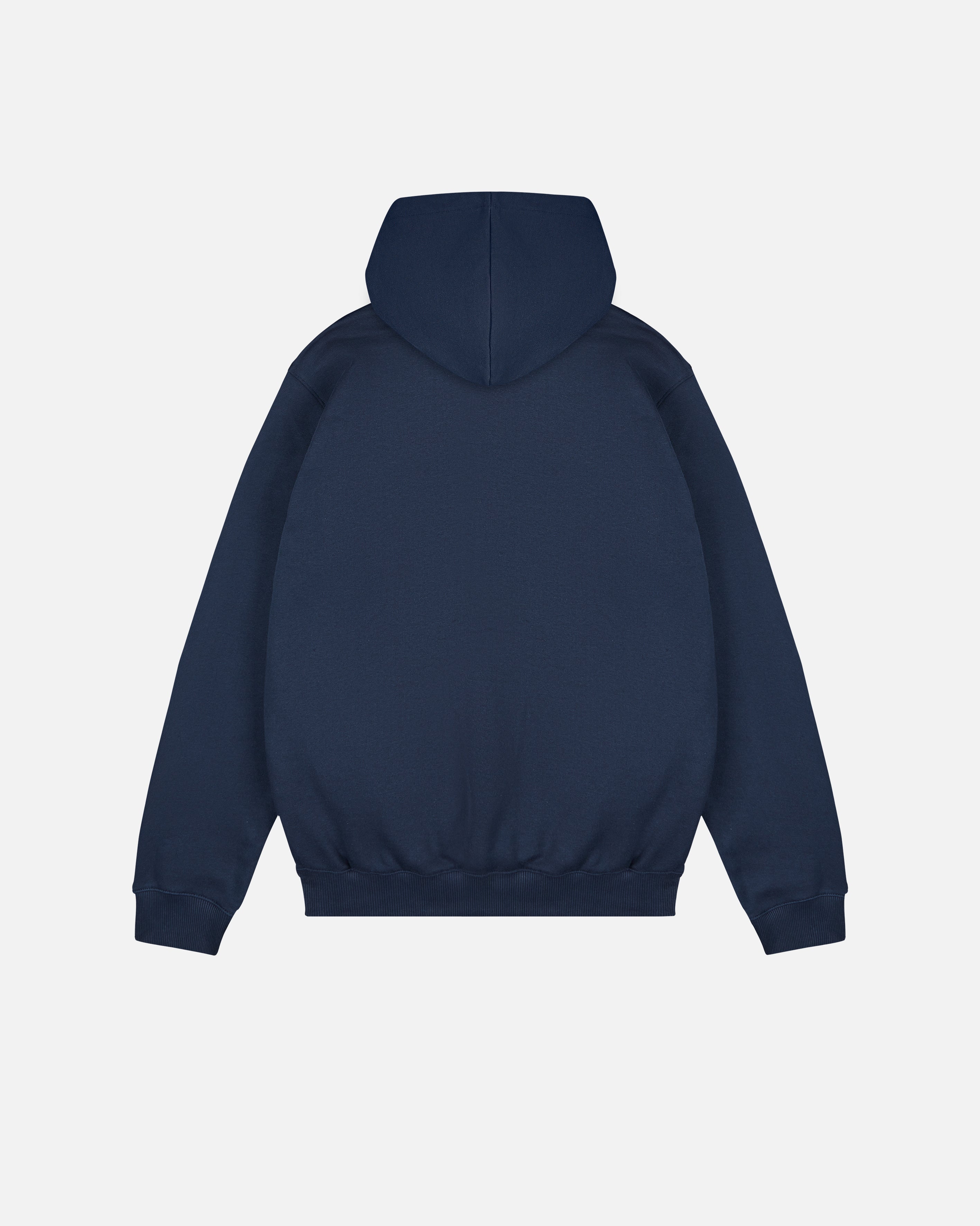 ART OF Football x Embroidered United Classics Navy Hoodie | AOF MUFC