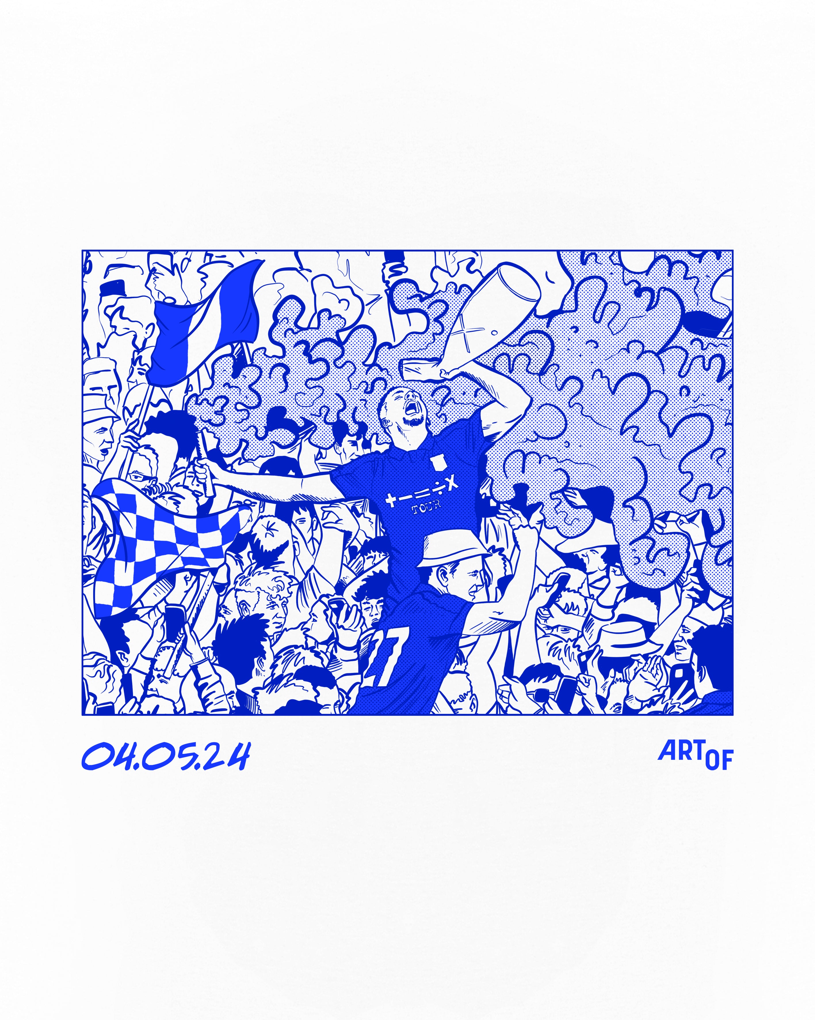 ART OF This is what it's all about Tee | White Football T-shirt