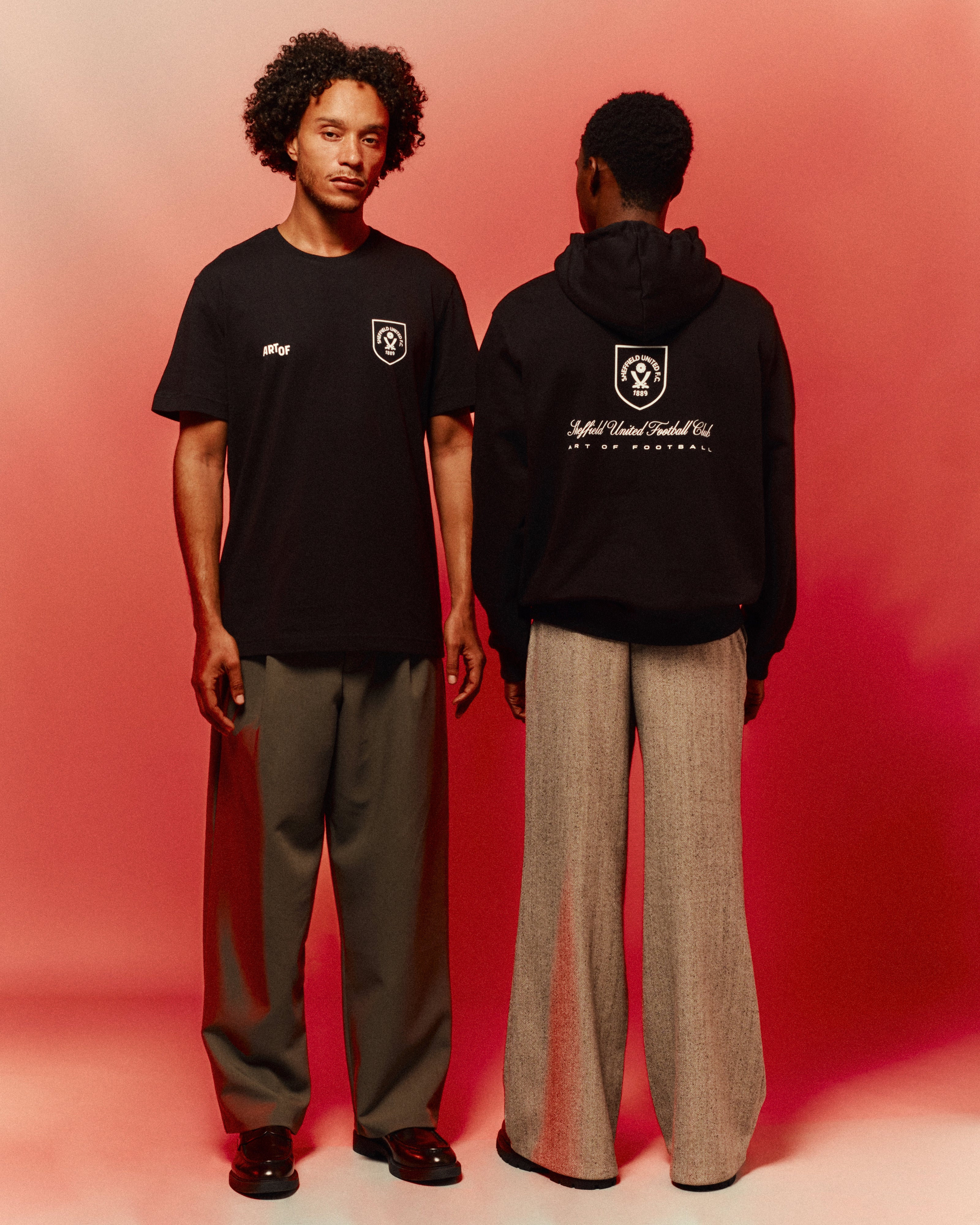 ART OF x Sheffield United Heritage Hoodie | Black Football Sweat