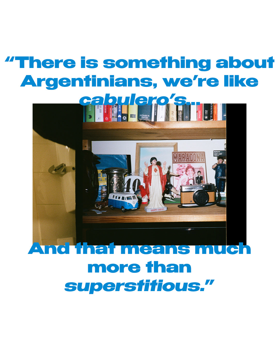 ART OF World Cup Reflections. Andres de Fiore. Argentina.