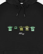 ART OF x Bhoys Embroidered Classics Black Hoodie | Shop Football