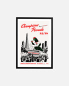 ART OF AFC Champions Parade Framed Print | Football Wall Art