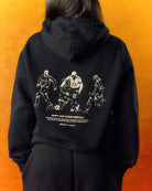 ART OF AFC Editions Hoodie | Black Screen Printed Football Sweat