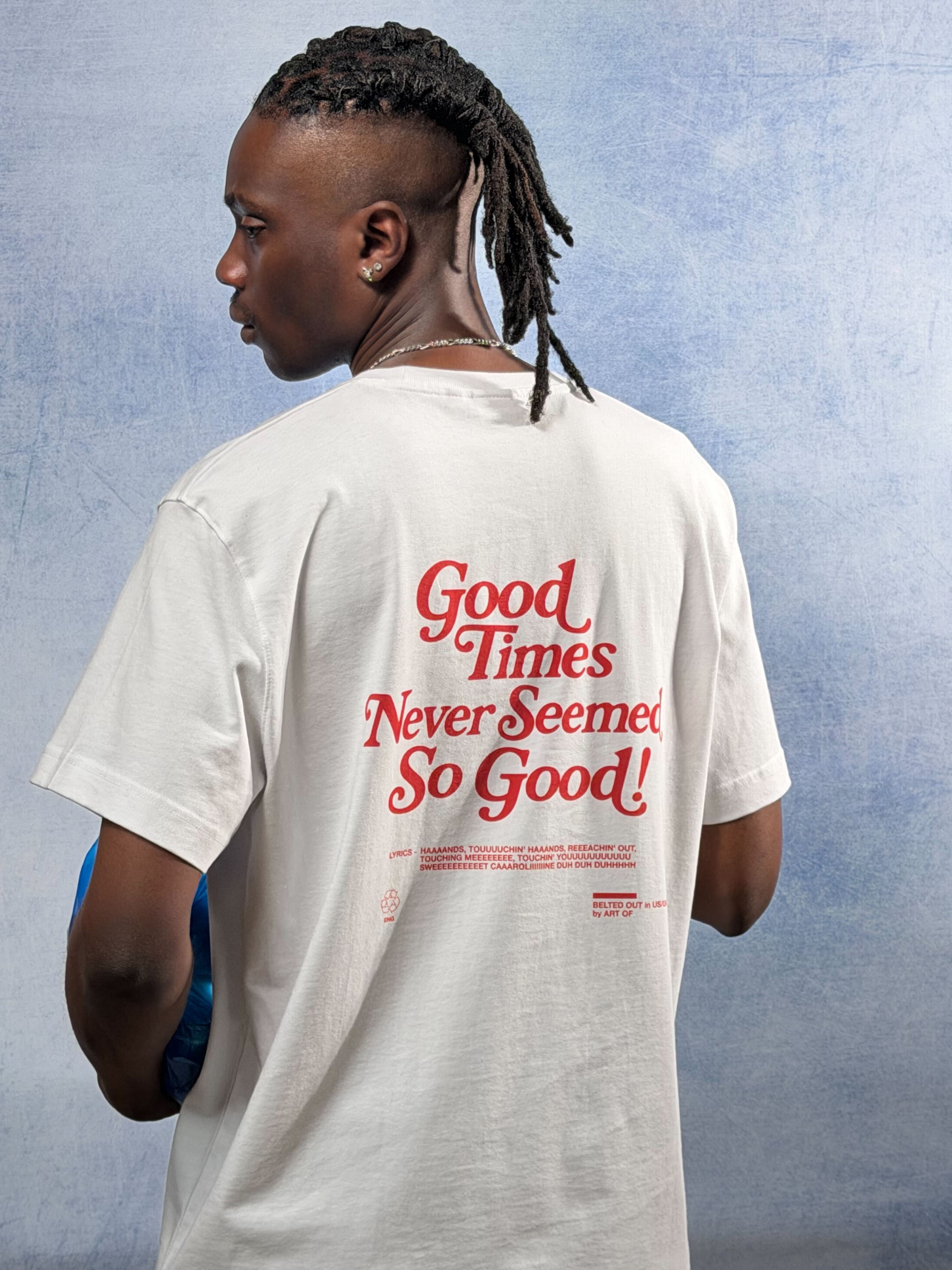 ART OF So Good Tee | England White Graphic Football T-shirt