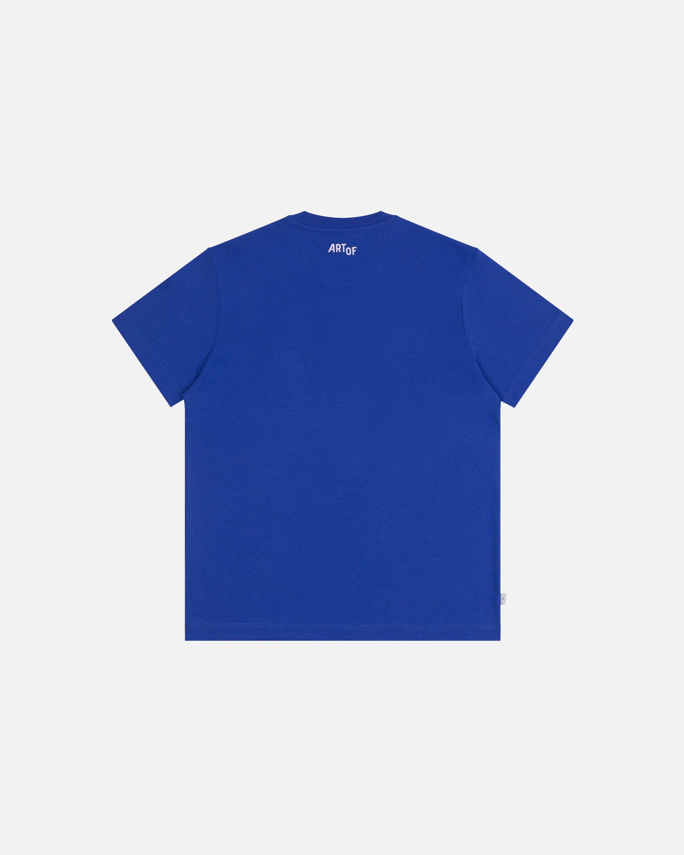 ART OF x Leeds United Embroidered Blue Tee | Football T-shirt