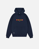 ART OF x Forest Embroidered Classics Navy Hoodie | NFFC Football Sweat