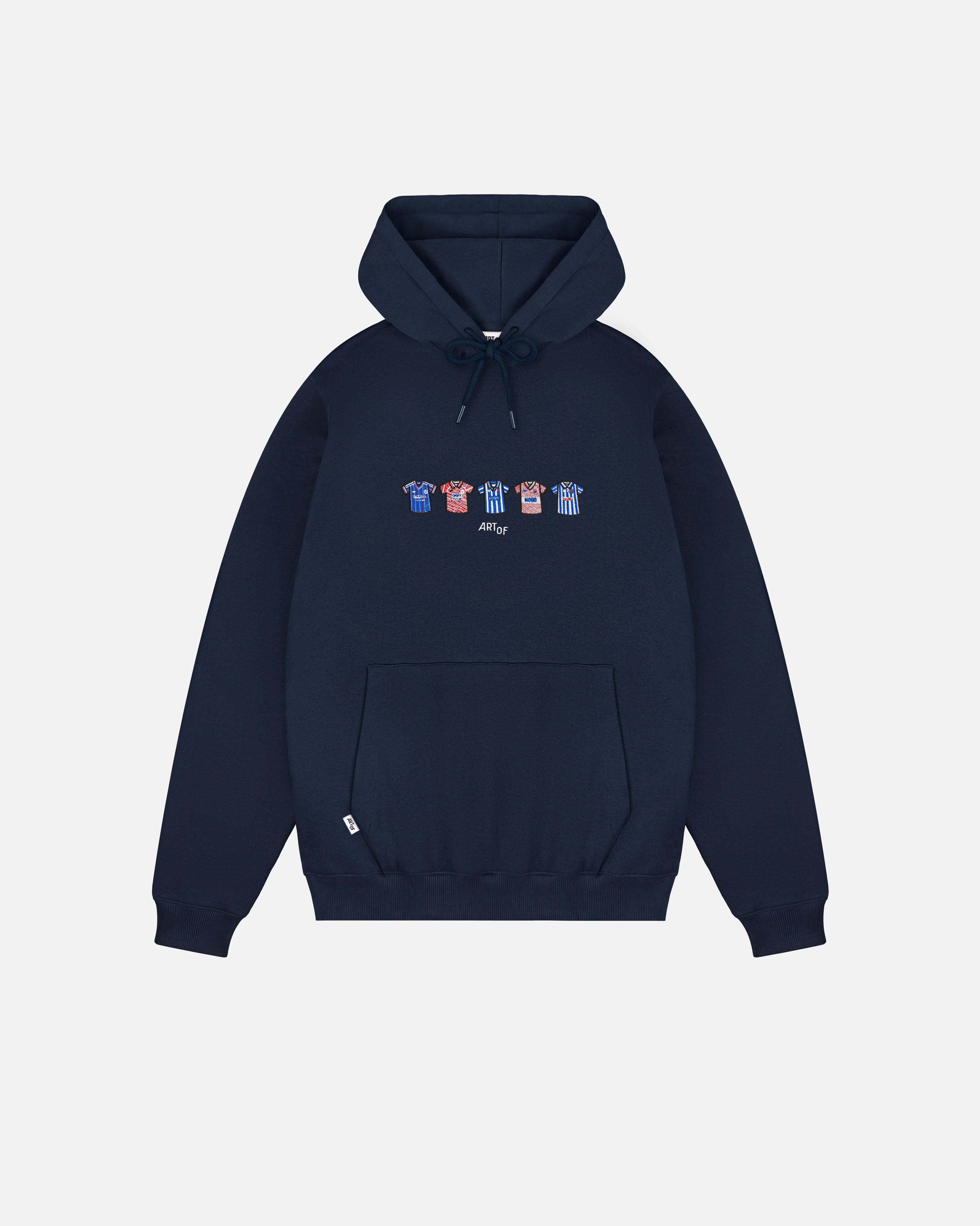 ART OF Football x Brighton Embroidered Classics Hoodie | AOF x BHAFC