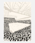 ART OF Toon 12th Man Framed Print | Football Art