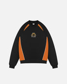 ART OF x Wolves Black & Orange Panelled Sweat | WWFC Football Merch