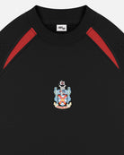 ART OF x Fulham Black Panelled Sweat | FFC Embroidered Football Merch