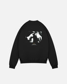 ART OF Fergie Time Black Sweat | MUFC Black Football Top