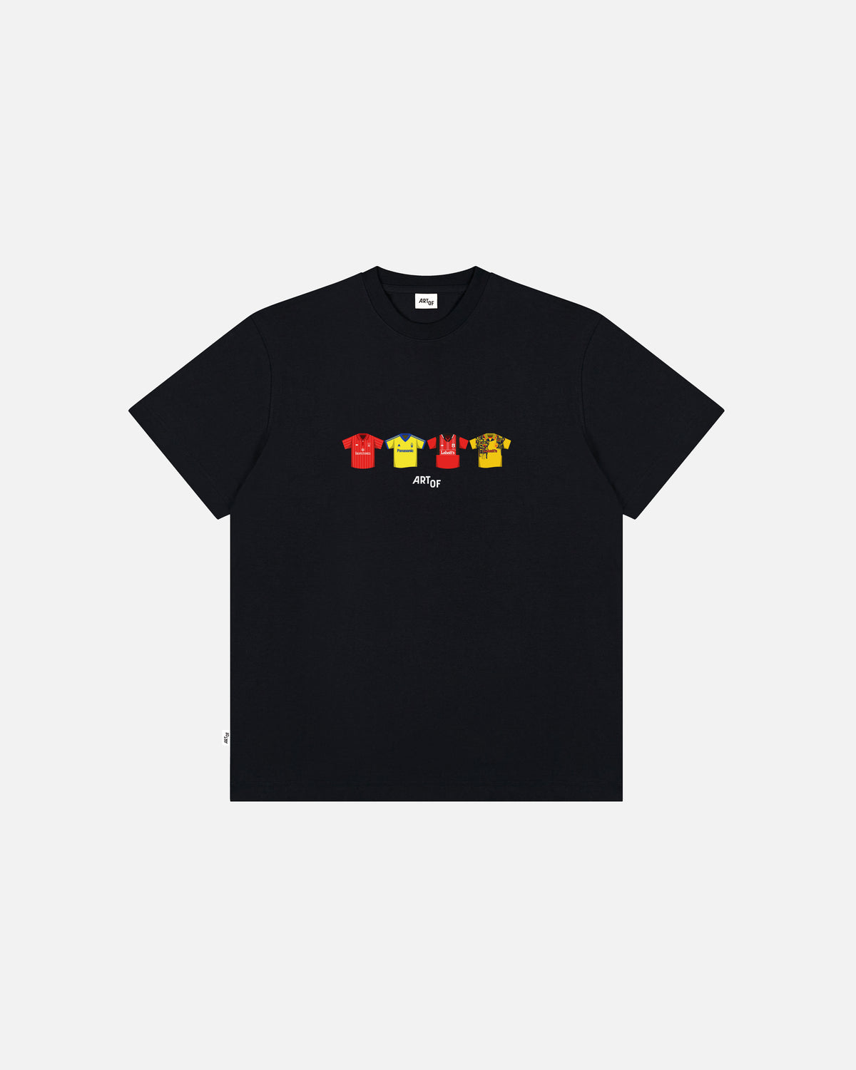 ART OF x Forest Classics Tee | NFFC Black Graphic Football T-shirt