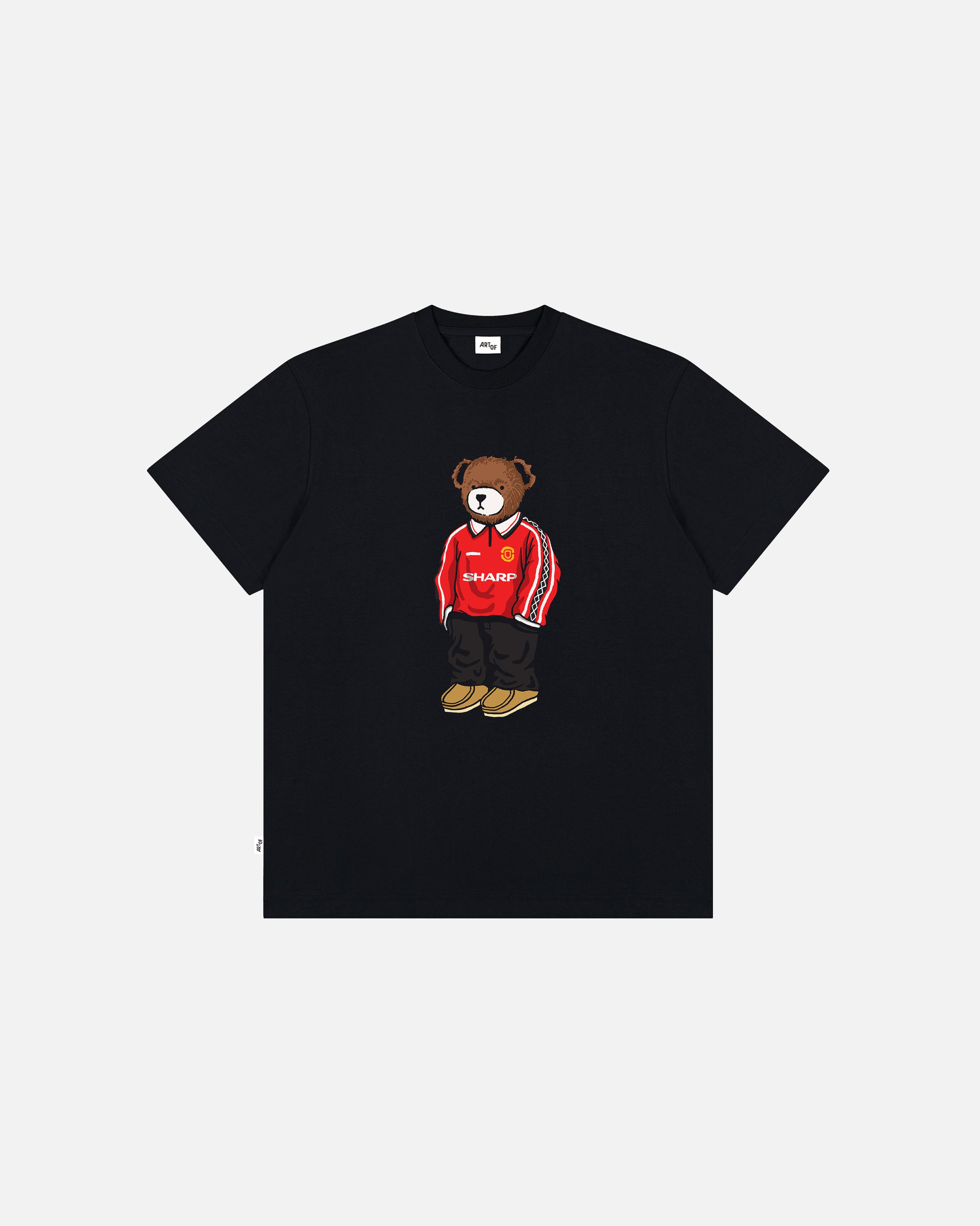 ART OF United Home Pickles Tee | MUFC Black Graphic Football T-shirt