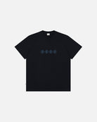 ART OF FOUR Tee | Black Graphic Football T-shirt