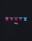 ART OF x West Ham Printed Classics Tee | Black Football T-shirt