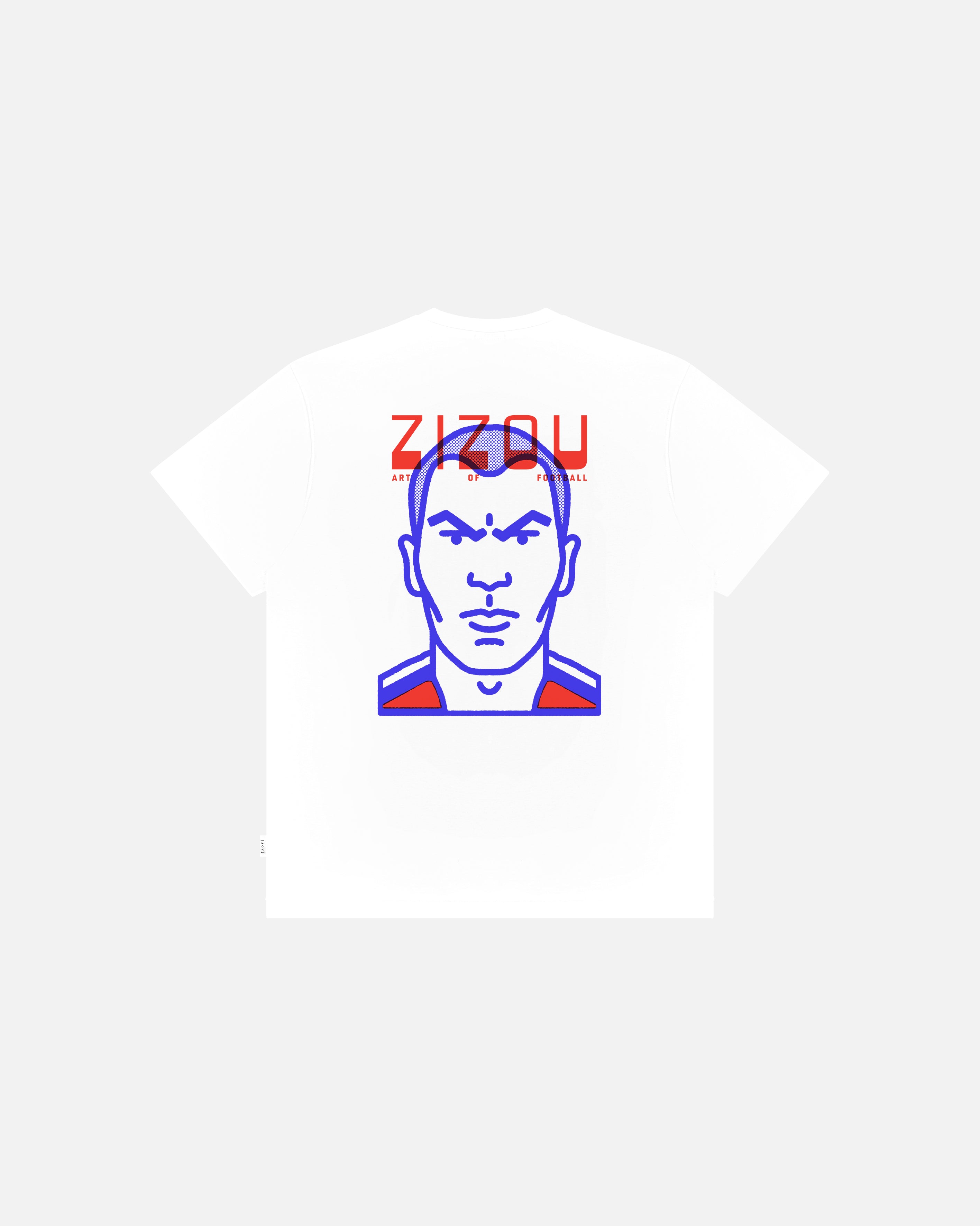 ART OF Football  Zizou Tee | AOF White Graphic T-shirt