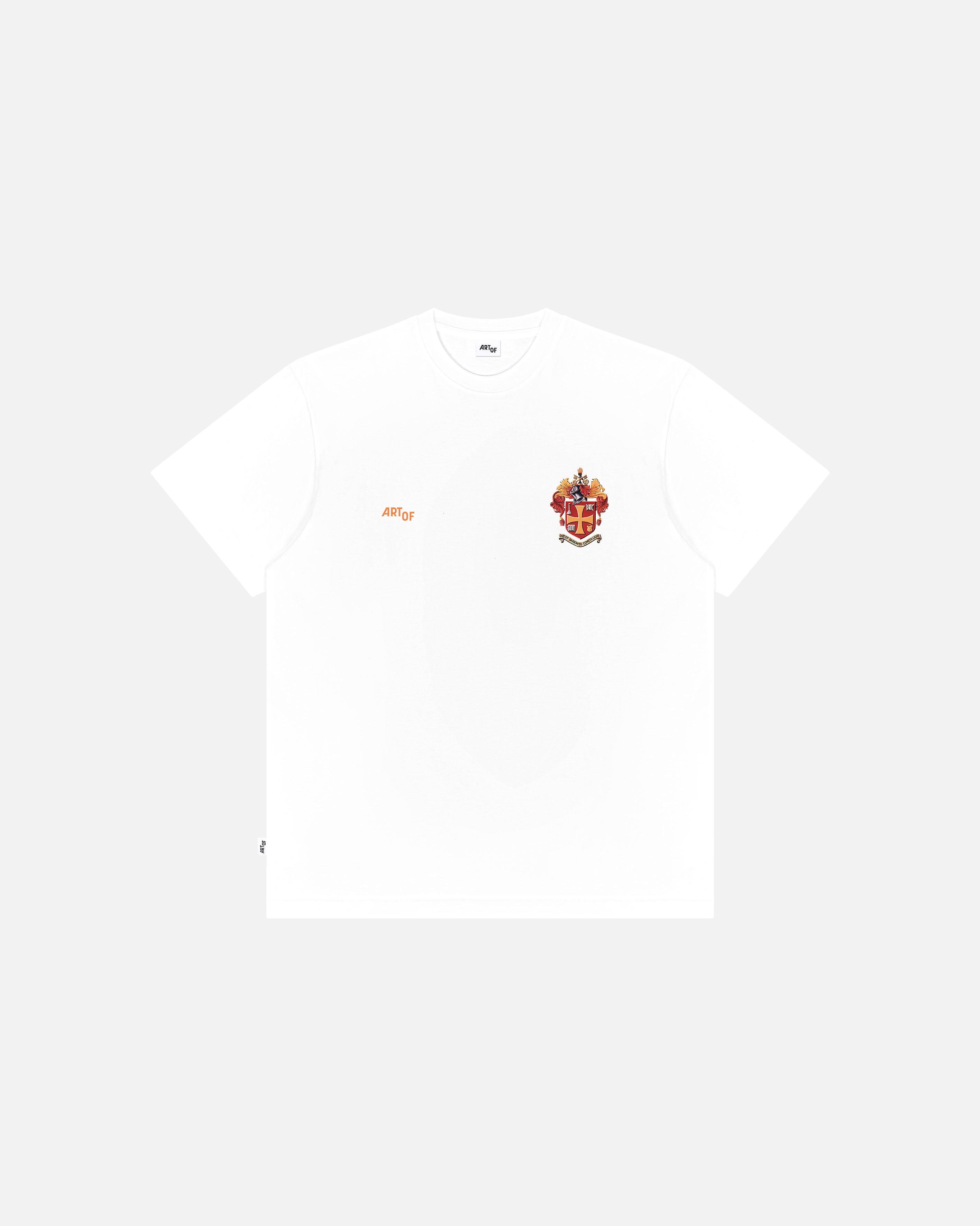 ART OF x Wolves Coat of Arms Tee | White Graphic Football T-shirt