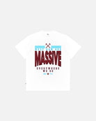 ART OF x West Ham Are Massive Tee | White Graphic Football T-shirt