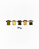 ART OF x Watford Printed Classics Tee | White Graphic Football T-shirt