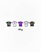 ART OF Galáctico Printed Classics Tee | White Graphic Football T-shirt