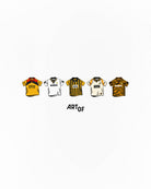 ART OF Hull Printed Classics Tee | White Graphic Football T-shirt